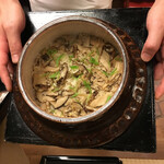 赤坂 菊乃井 - 松茸ご飯