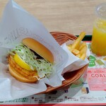 モスバーガー - 料理写真:昼割セット