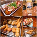 Kushi Katsu Izakaya Shinsaibashi No Oashisu - 