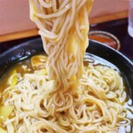 Seseragi - カレーそば大盛麺リフト