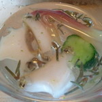 米倉 - 2013.7　鮑とじゅんさいの酢の物