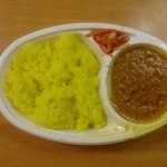 ラム - 500円弁当（キーマカレーとライス）