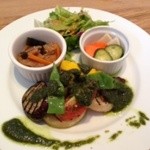 ソーベーズデリカフェ - 月のリズムプレート（お野菜のグリル　大葉ジェノベーゼ ）