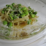 スパゲッティ 茶豆のアーリオ・オーリオ2