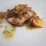 アーリア ディ タクボ - 三重県松坂豚の炭火焼き アンチョビバター・ソース1