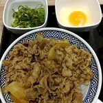 Yoshinoya - ねぎ玉牛丼（大盛）［汁だく］