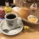 Kohi Dokoro Komeda Kohi Ten - コメダブレンド500円(税込)＋モーニングBセット(手作り玉子ペースト)