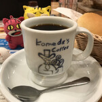 Kohi Dokoro Komeda Kohi Ten - 年季の入ったカップ　※店は、新しそうなんだけどなぁ
