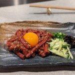 牛串・焼肉・ホルモン 麻布十番 10 - 国産牛のハツユッケ
