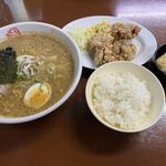 ラーメンだるまや - どろラーメンセット