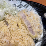 揚げもの処 かつひろ - ロースかつ定食（120g）…1590円