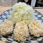 揚げもの処 かつひろ - ひれかつ定食、3枚…1480円