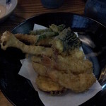 蕎麦 坐忘 - 天ぷら