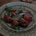 トマトと生姜のサラダ