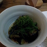 茄子とインゲンの胡麻和え