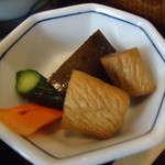 魚山亭 - 漬物