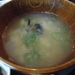魚山亭 - シジミ汁
