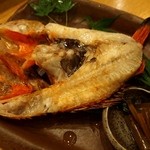 千春鮨 - 網走のキンキ塩焼き