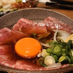 肉割烹バル 生粋 - 黒部和牛サーロインのすきしゃぶ