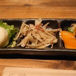 肉割烹バル 生粋 - お通し