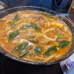 やまびこ弁天 - 牛すじカレーうどん