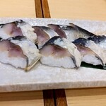 和ごはん一献 丸屋 - いわし熟れ鮨