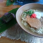 てんtoてん - てんtoてん(木灰すば＆古代米おにぎり)