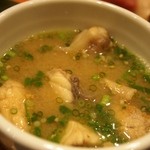 千春鮨 - ホッコリあんこう汁