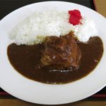 駅前旅館 - カレーのアップ