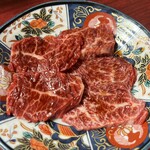 味楽苑 - 薄切りサガリタレ