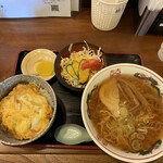 むつみ食堂 - かつ丼セット1080円