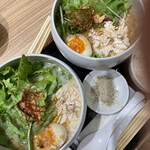 KAGEYAMAROU - 鶏白湯塩そばと鶏白湯醤油そば