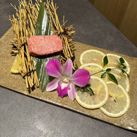 西中州焼肉 きらく - スーパーネギタン塩と上タン塩