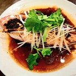 許厨房 - 本日のお魚ランチ(桜鯛の豆鼓ソース)