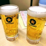 Kanno - つきじ かんの 本店・仲店　生ビール