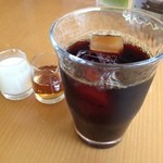 カフェレストラン 旬幸 - セットのアイスコーヒー