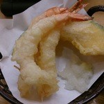 回転寿司　喜楽 - えび天ぷら