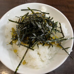 麺匠 大黒 - 高菜ごはん サービス^ ^