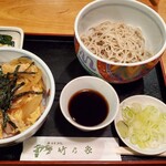 竹乃家 - 親子丼セット