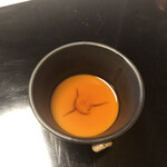 浮月楼 - 甘味　ほうじ茶プリン