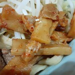 ラーメン 盛太郎 - デフォで載ったメンマだが、これが辛い❗