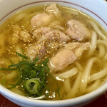 なか卯 - 鶏肉うどん(小)