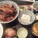 梓川 - まぐろのあら煮定食＠580円