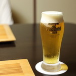 日本料理 鎌倉山倶楽部 - プレミアムモルツ グラス