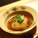 日本料理 鎌倉山倶楽部 - いちじくの揚げ出し