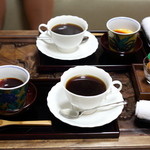 日本料理 鎌倉山倶楽部 - 甘味（プリンとコーヒー）