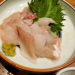 かいち - 刺身（カイワリ・鯛）