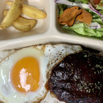 cheese Meat Mania KU-DETA - 粗挽きハンバーグBOX　1,480円