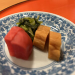 三友居 - いい漬かり具合です