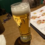 Chaotai - お酒は飲み放題、最初はビール